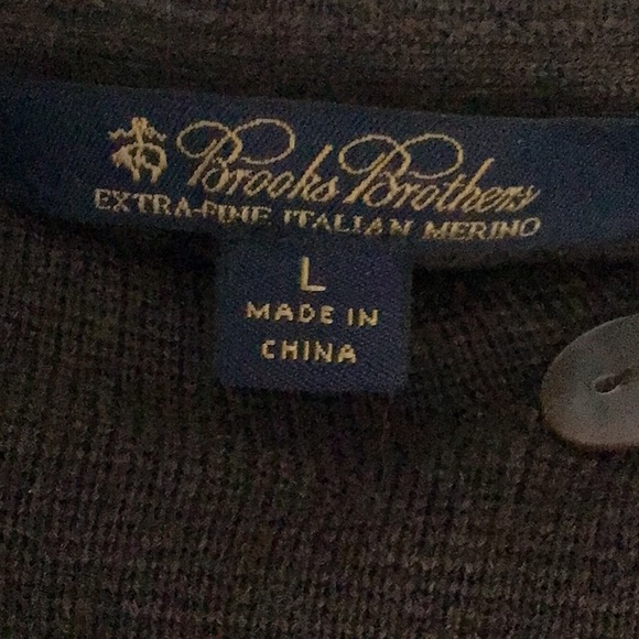 Brooks Brothers Italian Merino shell button down skirt size Large - Picture 3 of 4